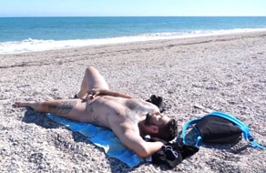 Heteros Desnudos por la playa